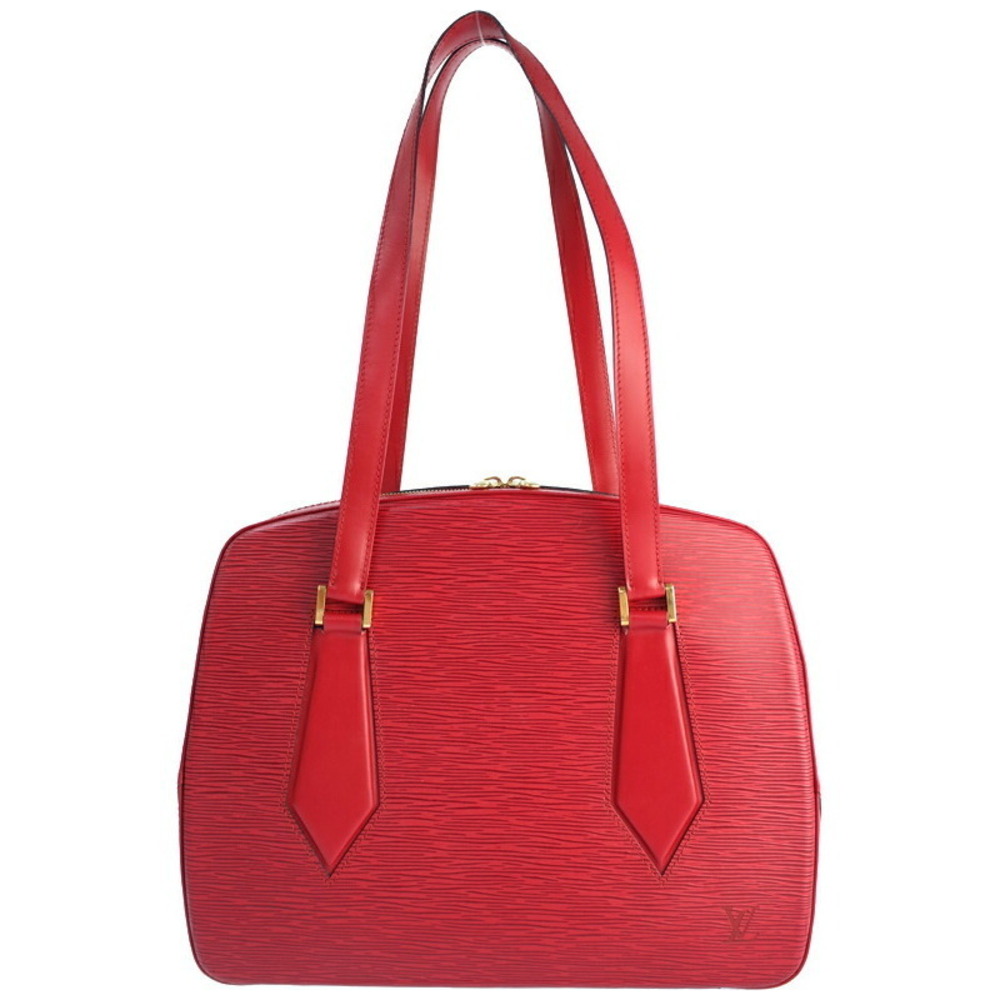 Louis Vuitton Epi Voltaire Shoulder Bag Red